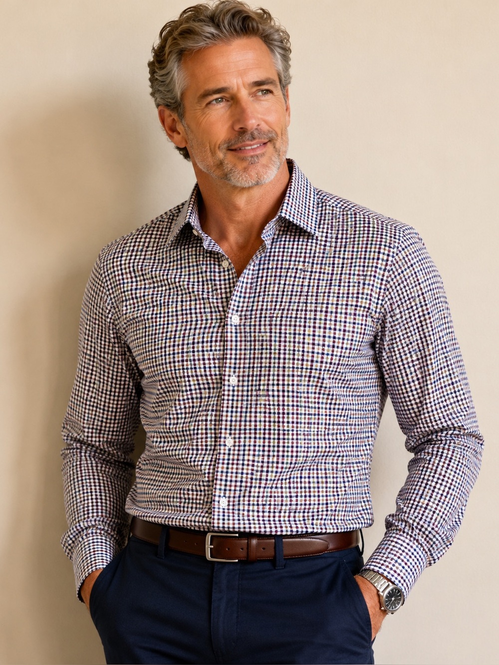 Charles Tyrwhitt Slim Fit Button-Down Shirt – Size 18 / 37” Sleeve - Picture 2 of 11